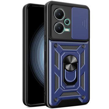 Ударопрочный чехол Camshield Serge Ring для Xiaomi Poco X5 5G / Note 12 5G Blue 777-04524 фото
