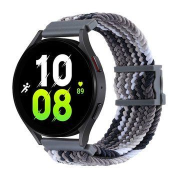 Ремінець Універс 20mm Elastic Adjustment для Samsung/Amazfit/Huawei Colorful Grey 212-02800 фото