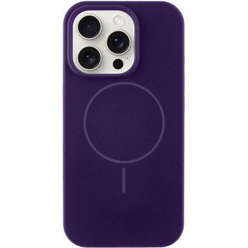 Силиконовый чехол с MagSafe для iPhone 15 Plus Amethyst 214-01622 фото