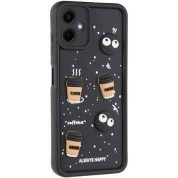 Чехол TPU Toys Case для Samsung Galaxy A06 Black/Always Happy 777-03866 фото