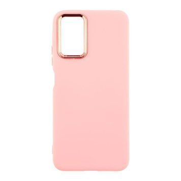 Чохол Silicone Cover Metal frame для Xiaomi Redmi Note 12S Light pink 208-03567 фото