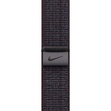 Ремінець Nike Sport Loop для Apple Watch 38/40/41/42mm(ser.10) Black / Blue 212-01566 фото
