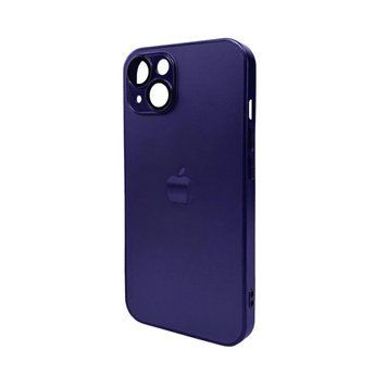 Чехол для смартфона AG Glass Matt Frame Color для iPhone 13 Deep Purple 666-00574 фото