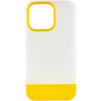 Чехол TPU+PC Bichromatic для Apple iPhone 13 Pro (6.1") Matte / Yellow 555-03986 фото