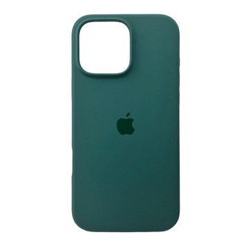 Силиконовый чехол для iPhone 16 Pro Pine Green 666-01213 фото