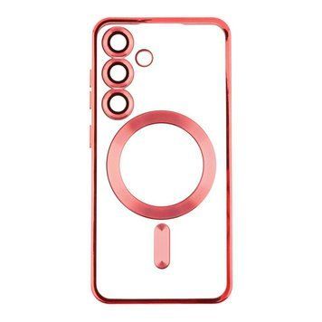 Чехол Wave TPU Metallic with Magsafe для Samsung Galaxy S24 (S921) Red 555-00198 фото