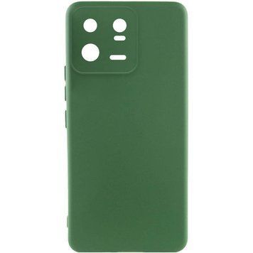 Чехол Silicone Cover Lakshmi Full Camera для Xiaomi 13 Pro Dark green 777-07126 фото