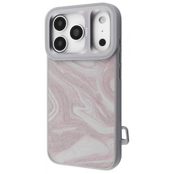 Чохол Kajsa Fluid Art with Magnetic Ring iPhone 17 Pro Max Gray 656-08205 фото