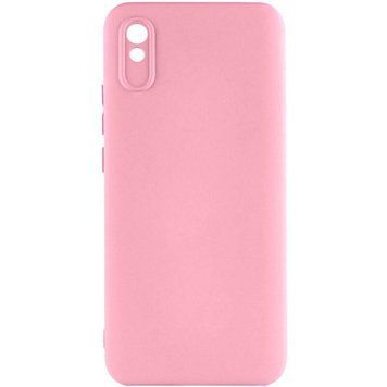 Чехол TPU GETMAN Liquid Silk Full Camera для Xiaomi Redmi 9A Розовый / Pink ILSO-00000075780-7 фото
