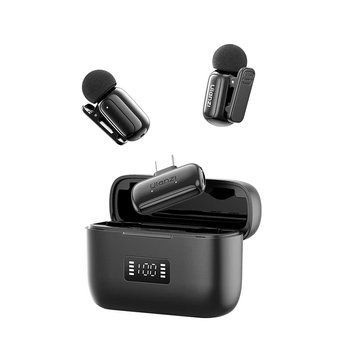 Беспроводная микрофонная система Ulanzi A200 Mini Mic dual-mic (Type-C) Black A046 фото