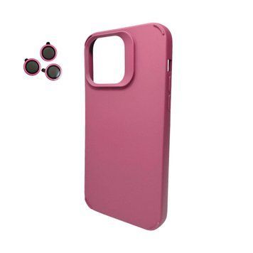 Чехол Silky Cam Protect для iPhone 13 Pro Deep Red 666-02306 фото