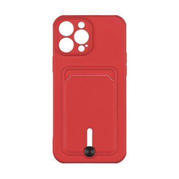 Чехол Colorfull Pocket Card с карманом для карт для iPhone 14 Pro Max Red 208-01892 фото