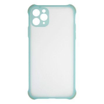 Силиконовый чехол TOTU Armor with Frame для iPhone 11 Pro Max Бирюзовый 208-00989 фото