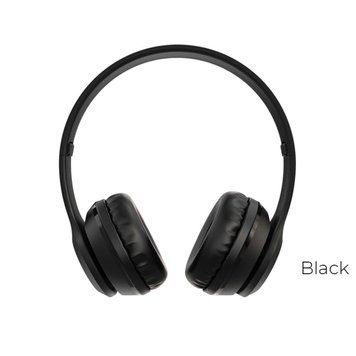 Беспроводные накладные наушники BOROFONE BO4 Charming rhyme wireless headphones, Black 656-03799 фото