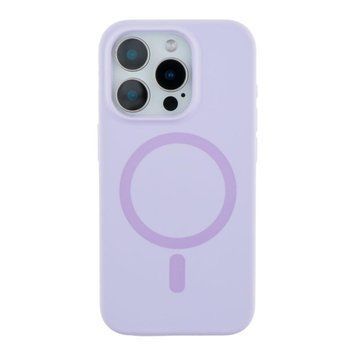 Чехол Glow Silicone Case with Magsafe для iPhone 15 Pro Light purple 214-03936 фото