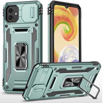 Ударопрочный чехол Camshield Army Ring для Samsung Galaxy A05 Light Green 777-05020 фото