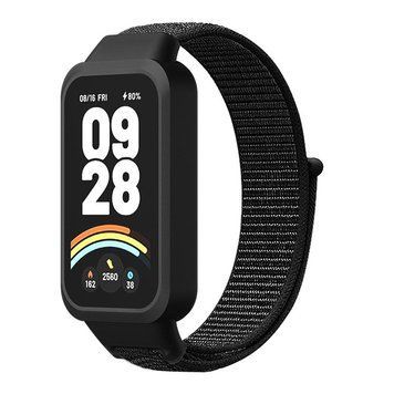 Ремешок для Xiaomi Mi Band 9 Active Nylon Pure Black 212-02650 фото