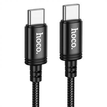 Кабель HOCO X91 Radiance 60W charging data cable for Type-C to Type-C(L=3M) Black 6931474788733 фото