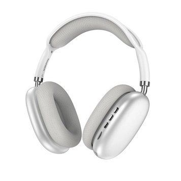 Бездротові навушники BOROFONE BO22 Elegant BT headphones Silver 656-01581 фото