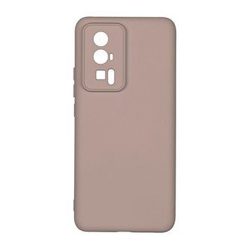 Чехол Silicone Cover Full Camera для Xiaomi Poco F5 Pro Pink Sand 777-02504 фото
