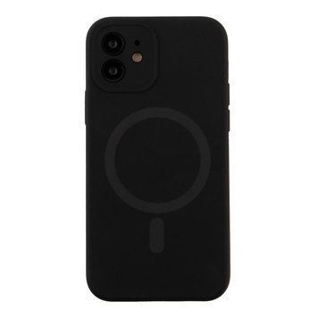 Чехол Glow Silicone Case Full Camera with Magsafe для iPhone 12 Black 214-03986 фото
