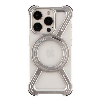 Чехол Titanium ArmorX Mag для iPhone 15 Pro Max Silver 214-03318 фото