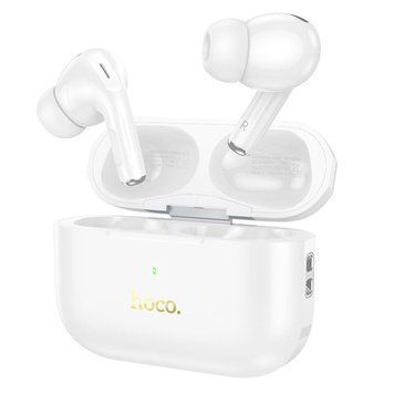 Беспроводные наушники HOCO EW56 Plus Generoso true wireless ANC noise reduction BT headset White 656-01637 фото