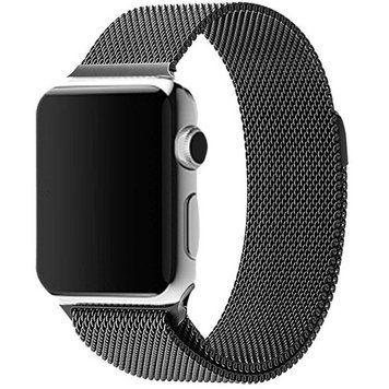 Ремінець Milanese Loop Design для Apple Watch 42(ser.1-3)/44/45/46/49mm Space grey 212-01160 фото