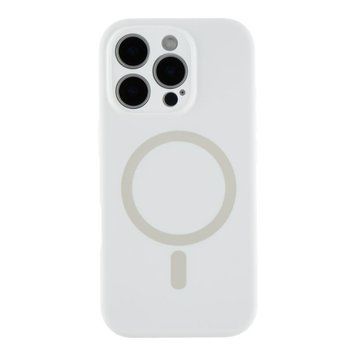 Чохол Glow Silicone Case Full Camera with Magsafe для iPhone 16 Pro Max White 214-04086 фото