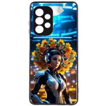 TPU+PC чехол Prisma Ladies для Samsung Galaxy A32 4G Cyberpunk 777-07285 фото