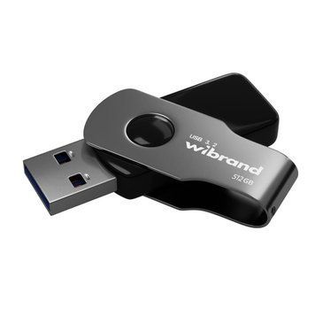 Флеш-накопичувач Wibrand USB 3.2 Gen1 Lizard 512GB Black WI3.2/LI512P9B фото
