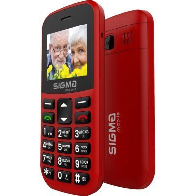 Мобильный телефон Sigma Comfort 50 EASY TYPE-C Red (4827798585221) 898-4827798585221 фото