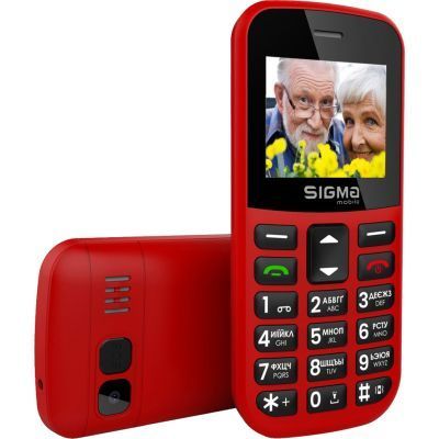 Мобильный телефон Sigma Comfort 50 EASY TYPE-C Red (4827798585221) 898-4827798585221 фото
