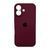 Силіконовий чохол з закритою камерою для iPhone 17 Maroon 666-04204 фото