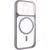 Чохол TPU+PC GETMAN Moon Clear with MagSafe для Apple iPhone 14 Pro Max (6.7") Grey 656-08431 фото