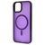 Чехол WAVE Matte Insane Case with Magnetic Ring для iPhone 13 Deep purple 656-07787 фото