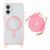 Чохол TPU+PC LanyardCase with MagSafe для iPhone 17 Pink 2020000499947 фото