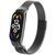 Ремешок Milanese Loop Design для Xiaomi Mi Band 3/4 Черный 212-01212 фото