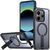 Чохол TPU Breeze with MagSafe stand для Xiaomi Redmi Note 14 4G (Europe version) Black 777-08690 фото