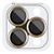 Захисне скло Metal Classic на камеру для Apple iPhone 14 Pro (6.1") / 14 Pro Max (6.7") Gold 204-00427 фото