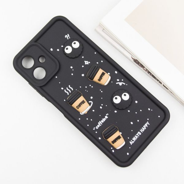 Чехол TPU Toys Case для Samsung Galaxy A06 Black/Always Happy 777-03866 фото