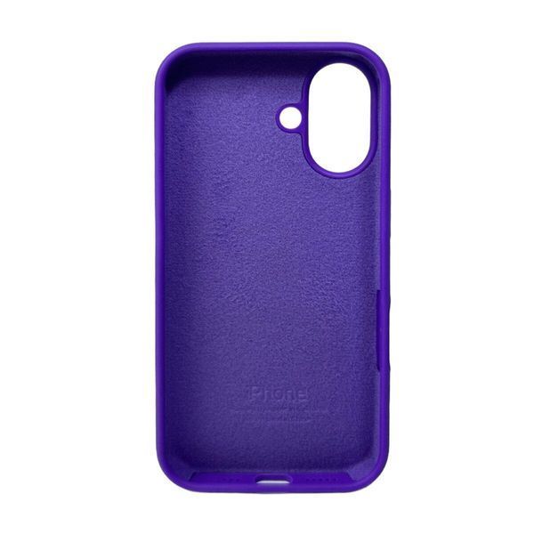 Силіконовий чохол для iPhone 16 Amethist 666-01159 фото