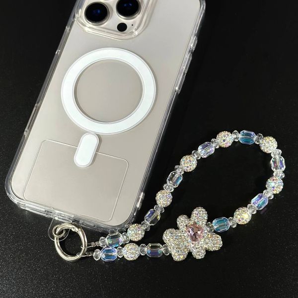 Ремешок-браслет Crystal Bear для телефона White 555-04436 фото