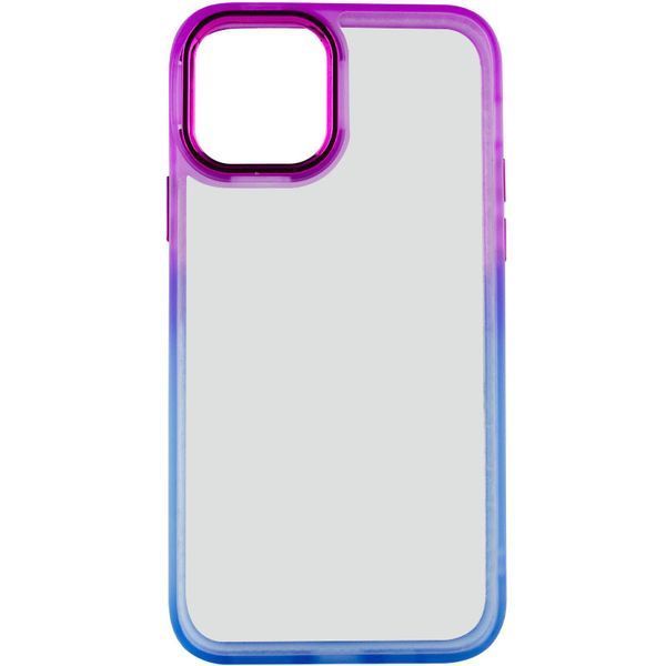 Чохол TPU+PC Fresh sip series для Apple iPhone 14 Plus (6.7") Синій / Фіолетовий 777-06686 фото