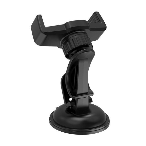 Тримач для мобільного HOCO CA40 Refined suction cup base in-car dashboard phone holder Black 656-00480 фото