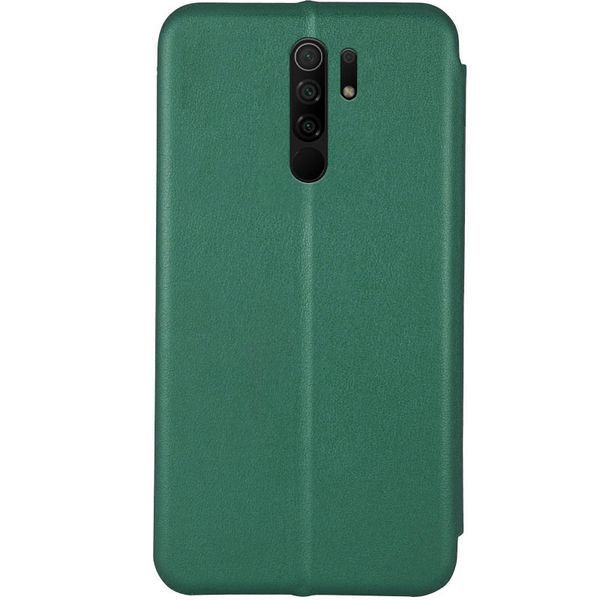 Кожаный чехол-книжка Classy для Xiaomi Redmi 9 Green 777-05979 фото