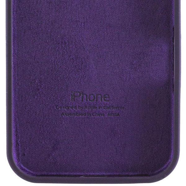Чехол Silicone Case Full Protective для Apple iPhone 16e\17e (6.1") Elderberry 555-04086 фото