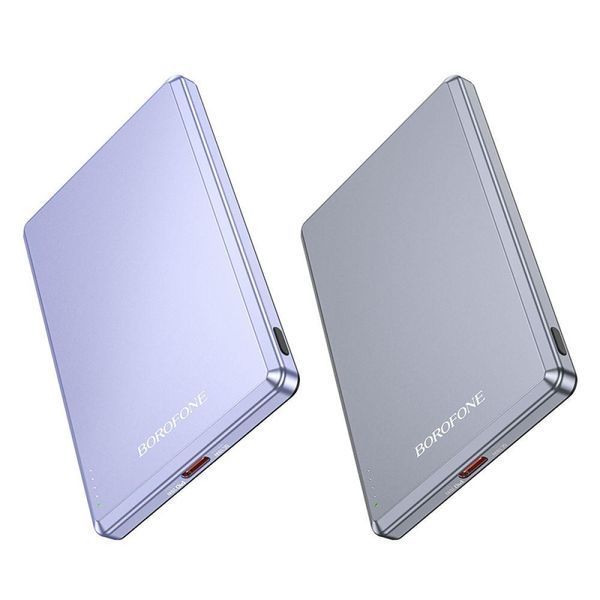 Power Bank Borofone BJ50 Leader PD20W magnetic 5000mAh Серый 656-01416 фото