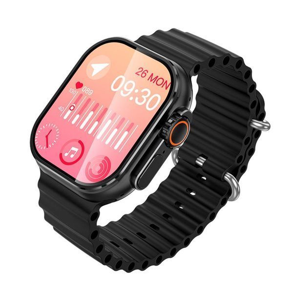 Смарт Годинник Hoco Y23 Ultra Smart sports watch(call version) Чорний 656-03446 фото
