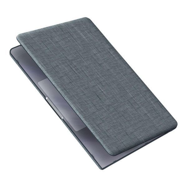 Накладка PC+Fabric AMO-TRI для MacBook Air 13" 2025/2024/2022 (M4 A3240/M2 A2681/M3 A3113) Grey 777-07736 фото